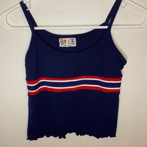 Cropped tank top